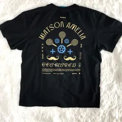 hololive Watson Amelia Tシャツ/ メンズL ブラック MYTH hololive SUPER EXPO 2023 綿100% コットン100%