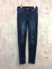 Heather ヘザー ストレッチ ISKO スキニー デニムパンツ size02 S/青 ■■ レディース