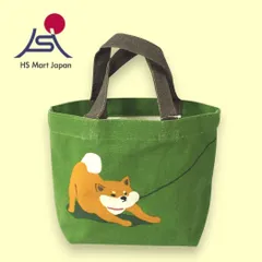 フレンズヒル 柴犬 柴田さん ミニトートバッグ ランチバッグ 小さめ キャンバス レディース かわいい お弁当用 サブバッグ 新品 送料無料のサムネイル