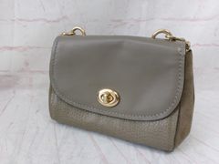 極美品＊LORISTELLA ANYA レザーハンドバッグ 2way グレージュ - メルカリ