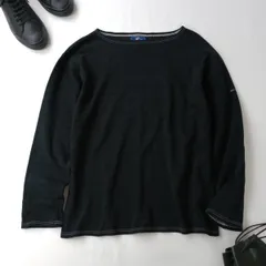 SAINT JAMES セントジェームス 染 コットン ボートネック ウェッソン カットソー ボーダー Tシャツ (115K+7393)26H