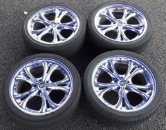 キレイ品 juno dejavu PCD150 5穴 バリ溝 305/40R22 キレイ品 juno dejavu PCD150 5穴 バリ溝 305/40R22 - メルカリ