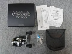 【中古】 シマノ 20 カルカッタ コンクエストDC 100 ベイトリール CALCUTTA CONQUEST DC100 右のサムネイル