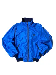 80s Patagonia Shelled Synchilla Jacket Blue 青 M パタゴニア シェルドシンチラジャケット