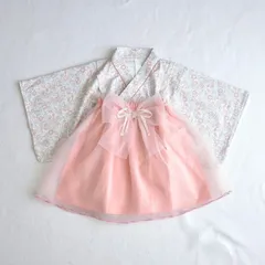 ドレッシー ベビー袴 ロンパース ピンク 70cm 80cm 90cm 722-556032 着物 記念日 節句 お正月 ひなまつり coto cotte コトコト