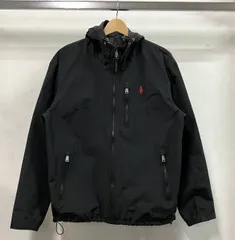RALPH LAUREN ラルフローレン POLO ポロ マウンテンパーカー ナイロンパーカー その他アウター サイズM ブラック ポニー刺繍 汚れ有り