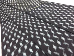 P41559　古い　木綿　絣　新古品　反物　１３ｍ　古布古裂　ｋ