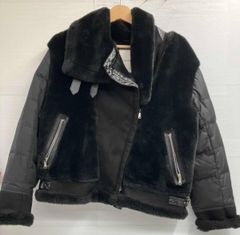 新品】ラブレス ラムレザー 切替シングルライダース 希少34サイズ