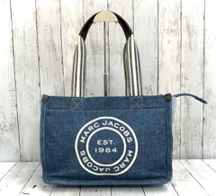 MARC JACOBS / マークジェイコブス / トートバッグ / デニム / ロゴ / ブルー 