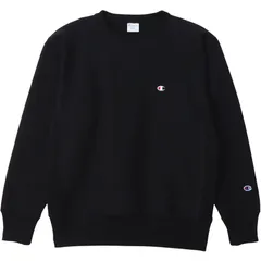 champion(チャンピオン) RW CREW NECK SWE カジュアルスウェットトレーナー (c3y033-090)、ブラック