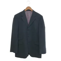 BURBERRY バーバリーブラックレーベル 3Bジャケット サイズ:42L グラフチェック/背抜き/サイドベンツ/SUPER100S    ブラック メンズ / 241005007540