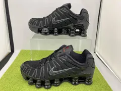 NIKE SHOX TL ナイキ ショックス Black Metallic Hematite Max Orange Black AV3595-002 25cm