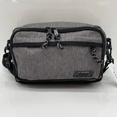 BN7525●Coleman ウォーカーポーチ ヘリンボーン ショルダーバッグ ウエストポーチ 2WAY