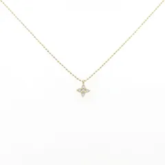 K18YG ダイヤモンド ネックレス 0.1CT