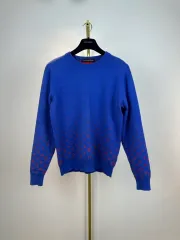 Louis Vuitton ルイヴィトン モノグラム グラデーション ニット ブルー