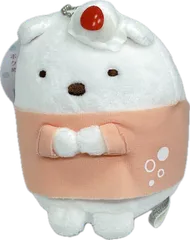 すみっコぐらし　ボールチェーン付きクリームソーダぬいぐるみ　新品未使用　送料無料