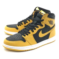 【倉吉店】 中古 NIKE | ナイキ スニーカー AIR JORDAN 1 RETRO HIGH OG 'POLLEN' 555088-701 イエロー 28cm 【126】