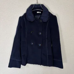 axes femme ネイビーダブルブレストジャケット