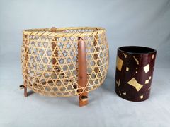 オーストラリア アボリジニ 陶器壺 ブーメラン 3点セット 民芸品置物