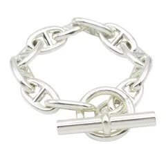エルメス HERMES ブレスレット シェーヌダンクルGM ブレスレット 11コマ 腕回り15cm シルバー925 シェーヌダンクルGM ブレスレット 11コマ ユニセックス 未使用