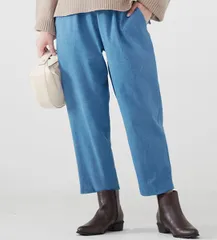 ゆるり楽ちんストレッチデニムパンツ　日本製　3Lまであります　セルヴァン