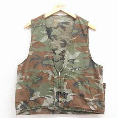 カーニーハウス L サイズ レザーベスト メンズ 茶 本革 ジレ バイク 