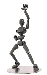 【中古】フィギュア Stickybones -スティッキーボーンズ- (ダークストーム) ポーザブルフィギュア