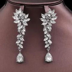 ロングピアス　ブライダル　ウェディング　結婚式　クリスタル1239挙式　前撮り