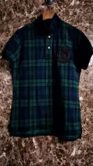 POLO RALPH LAUREN ポロラルフローレン タータンチェック ユニセックス半袖Tシャツ 66