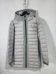 プーマ レディース 軽量 ダウン アウター グレー
