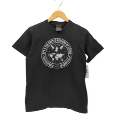 ユーズドフルギ USED古着 SHOOT ボディ バンド グラフィック プリント S/S クルーネック Tシャツ メンズ import：S 