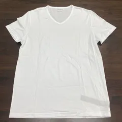 ✨美品✨EMPORIO ARMANI エンポリオアルマーニ　メンズ　トップス　半袖　インナー　ワンポイント　ロゴ　サイズＭ　ホワイト