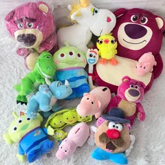トイストーリー Disney ぬいぐるみ 大量まとめ売り ロッツォ ピクサー タグあり多数 16点セット  ディズニー マスコット 16