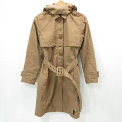【三重本店】 中古 HUNTER | ハンター ORIGINAL REFINED TRENCH COAT 襟2WAY防水トレンチコート Waterproof加工 WRO1199SAB ライトブラウン サイズ：XS 【112】
