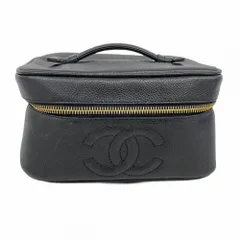 シャネル(Chanel) シャネル バッグ・バニティバッグ キャビアスキン ブラック レディース