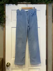 80s 80年代 Levi’s 519 W30 L30 コーデュロイパンツ スラックス ストレート 細畝 リーバイス　42タロン タロンジップ
