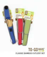 【30%OFF】トゥーゴーウェア TO-GO WARE   クラシック バンブー カトラリーセット・20200001-3662301(メンズ)(レディース)(1F-W)(◎)