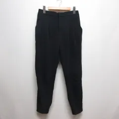 ユニクロ UNIQLO ドレープ ジョガー パンツ M ネイビー