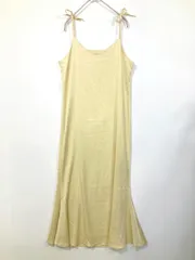 doula doula ドゥーラドゥーラ サテン キャミソール ワンピース 緑 ■■レディース