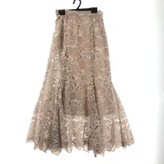 【中古品】 SNIDEL スナイデル カッティングレース マーメイド スカート 【171-260123-ky-01-fuz】