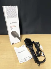 SALONIA サロニア ストレートヒートブラシ SL-012BK