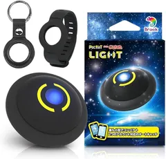 NAANSI Brook 2026年版 ポケモンGO用 ポケットオートキャッチ LIGHT デュアルアカウント使用可能 2台同時接続 ブラックレザーケース リストバンド 日本語説明書付き (ブラック)