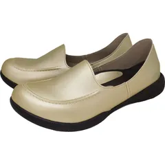 re:geta(リゲッタ) ドライビングローファー カジュアルシューズ W (r302-sgd)、シャンパンゴールド