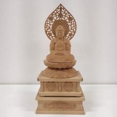 阿弥陀如来像 葉氏彫刻金泥使用 - メルカリ