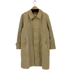 バーバリーズ BURBERRYS 90s 英国製 丸善タグ ノバチェックライナー付き 比翼ステンカラーコート メンズ 表記無 