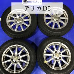 3000Km タイヤホイール 三菱デリカD5 シャモニー 純正タイヤ - メルカリ