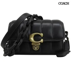 超美品 コーチ COACH コーチストゥディオ キルティング 2way ショルダーバッグ 黒