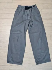 グラミチ ワイドパンツ S グレー