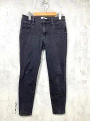 AZUL BY MOUSSY アズールバイマウジー 250EAA12-194K-3 スキニー デニムパンツ sizeL/黒  ■■ レディース