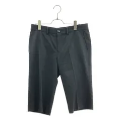 tao COMME des GARCONS / タオコムデギャルソン | 2007AW | ウール センタープレス ハーフ パンツ | S | ブラック | レディース